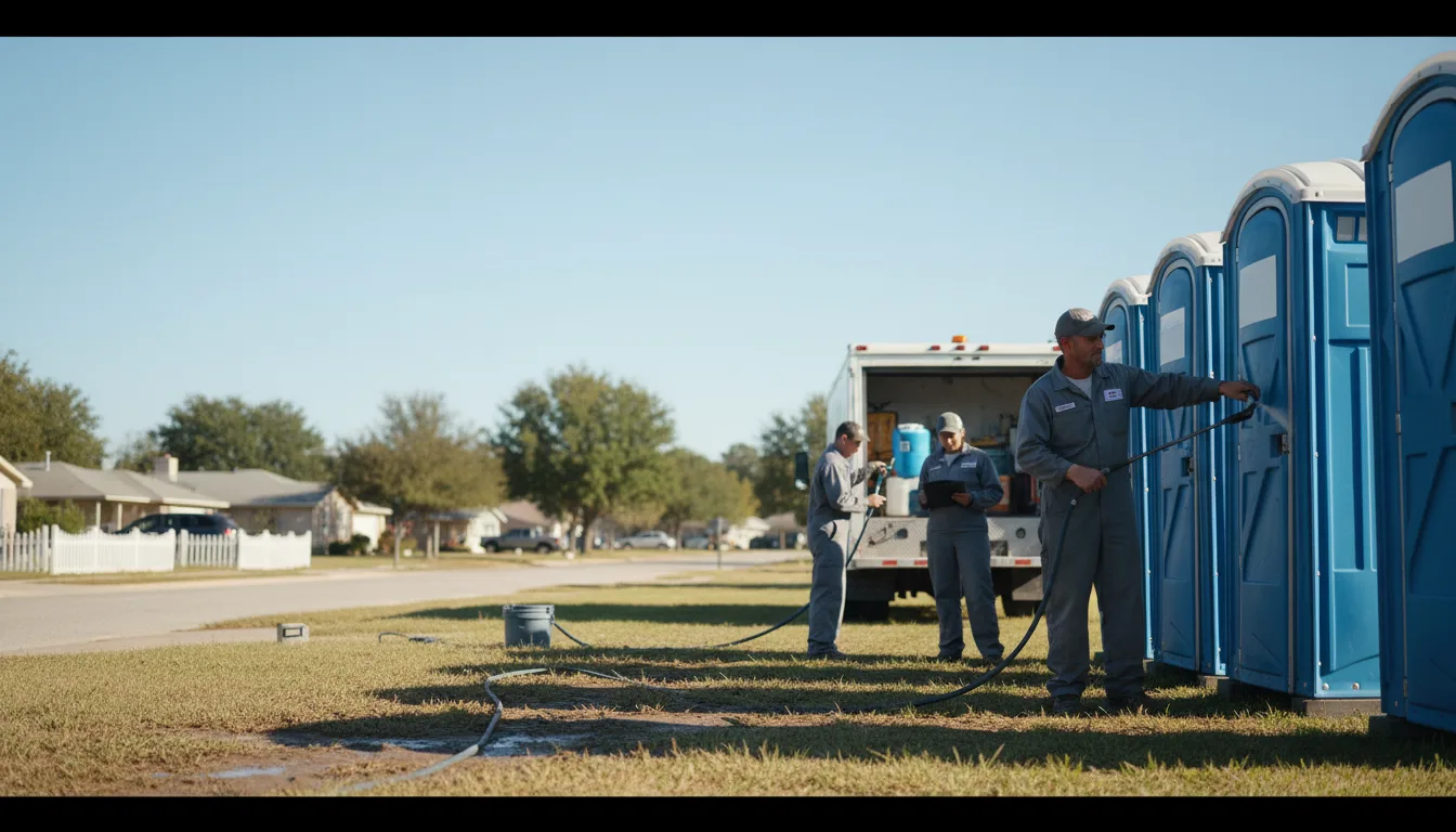 Long-Term Portable Toilet Rental in Jefferson, WI near me
